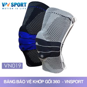 Băng Gối 360º VN019 (NEW) – VNSPORT | 1 Chiếc – Knee Sleeves VN019 Pro