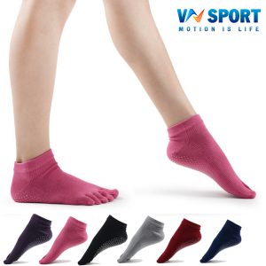 1 Cặp | Tất Yoga Chống Trượt Xỏ Ngón Cao Cấp MK1318 – Premium Anti-Slip Yoga Socks MK1318 VNSPORT