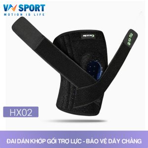 Băng Gối Dán, Đai Gối Rexchi HX02 | 1 Chiếc – Knee Support with Wraps HX02