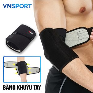 Băng Bảo Vệ Khuỷu Tay Thể Thao TMT – Freesize, Hỗ Trợ Phục Hồi Chấn Thương